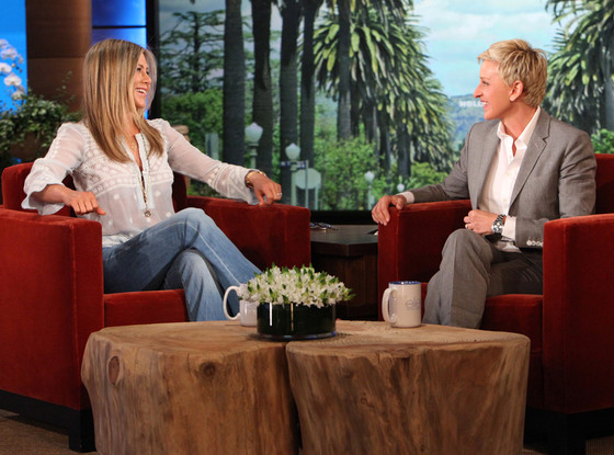 Jennifer Aniston, The Ellen DeGeneres Show Jennifer Aniston, The Ellen DeGeneres Show